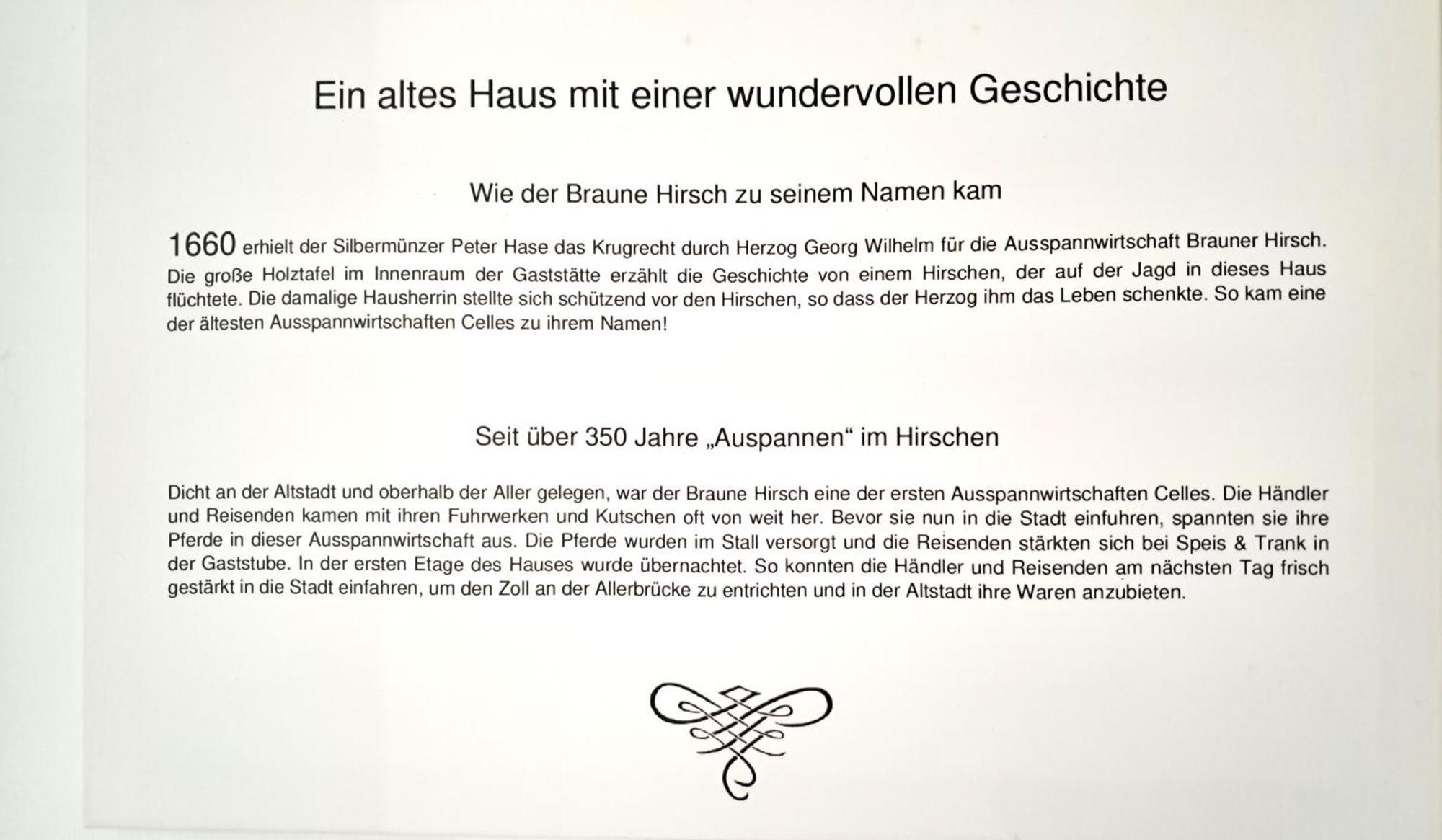 Apartment Brauner Hirsch Celle Bagian luar foto